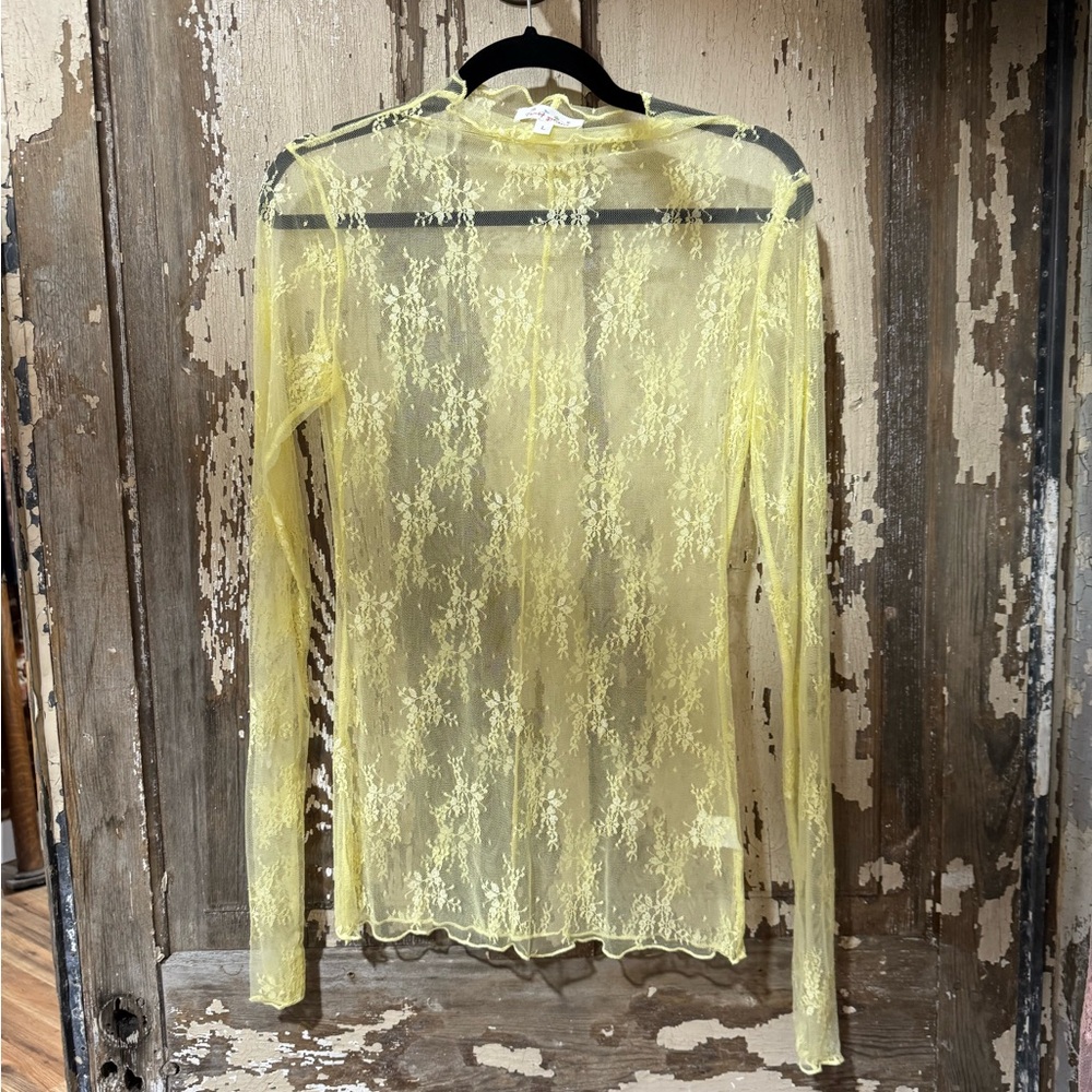 Lace layering shirt!